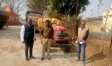 जशपुर पुलिस की बड़ी कार्यवाही: झारखंड से छत्तीसगढ़ लाया जा रहा 230 क्विंटल अवैध धान जप्त