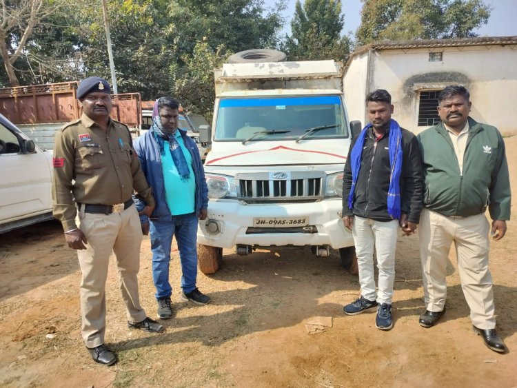 ऑपरेशन शंखनाद: जशपुर पुलिस ने नाकाम की गौ-तस्करी की कोशिश, झारखंड के 4 तस्कर गिरफ्तार