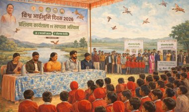 जशपुर: नीमगांव जलाशय में गूंजा वेटलैंड संरक्षण का संकल्प, विधायक रायमुनी भगत ने स्वच्छता अभियान की अगुवाई की