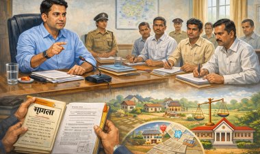 कलेक्टर रोहित व्यास ने ली राजस्व विभाग की समीक्षा बैठक, लंबित प्रकरणों को समय-सीमा में निराकृत करने के कड़े निर्देश