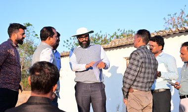 जशपुर का अनूठा नवाचार: बिना बिजली-ईंधन 100 एकड़ खेतों में पहुंचेगा पानी, 'पोंगरो एनीकट' बना मिसाल