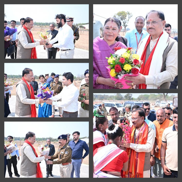 मुख्यमंत्री विष्णुदेव साय ने गृहग्राम बगिया में मनाया 62वां जन्मदिन: करमा नृत्य और तिलक लगाकर ग्रामीणों ने किया आत्मीय स्वागत