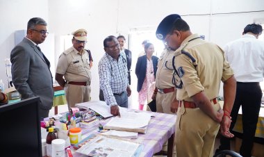 जशपुर: जिला जेल का आकस्मिक निरीक्षण; जज, कलेक्टर और एसपी ने खुद परखा व्यवस्थाओं का स्तर